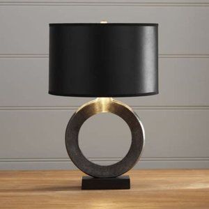 Crest Silver Table Lamp